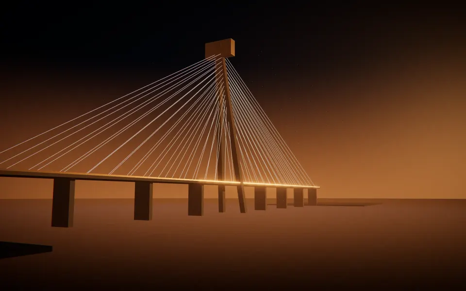 Khiran Waterfront Bridge