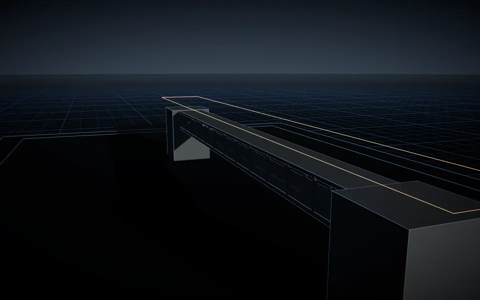 Box-truss structural model